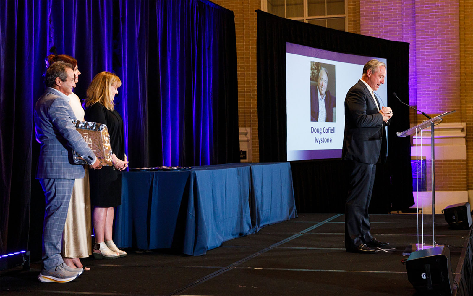 Gift for Life Honored Ivystone CEO Doug Cofiell 